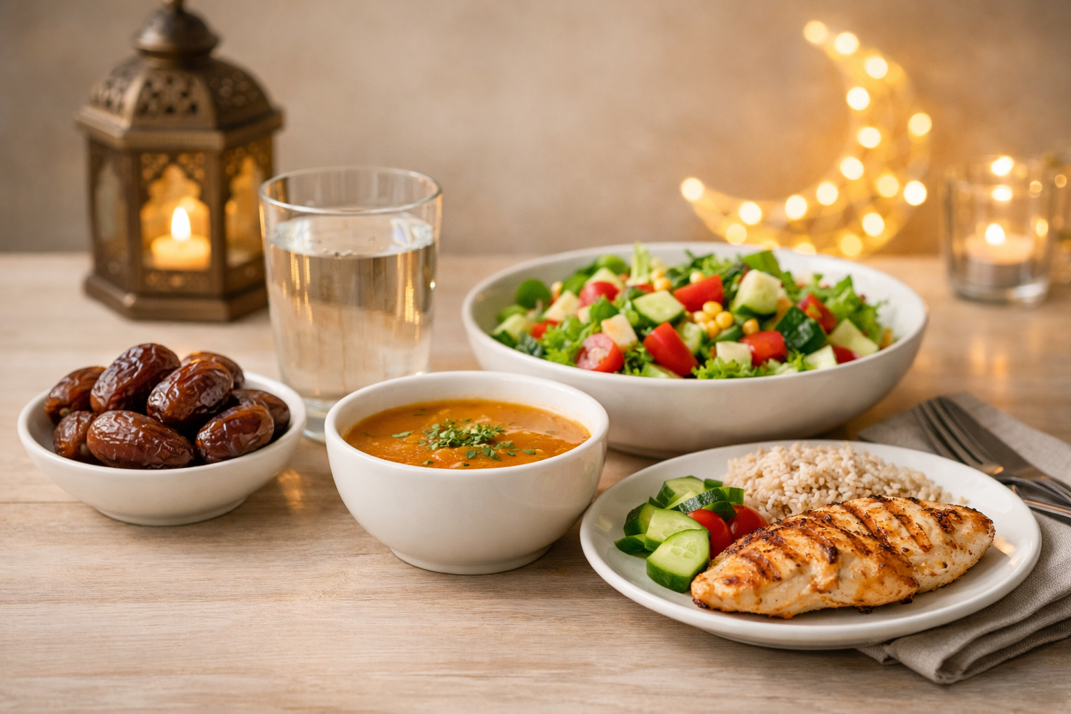 دايت رمضان لإنقاص الوزن بطريقة صحية